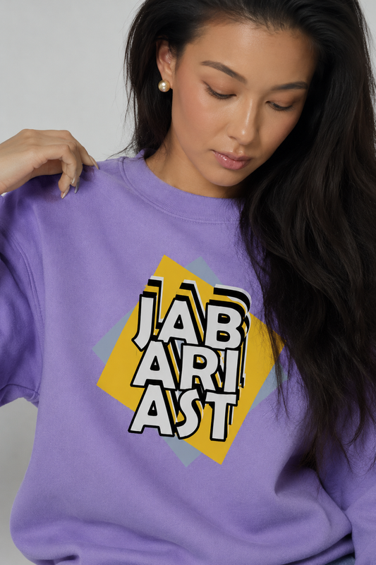 Jabarjast Regular Fit Printed Sweatshirt For Women’s Purple