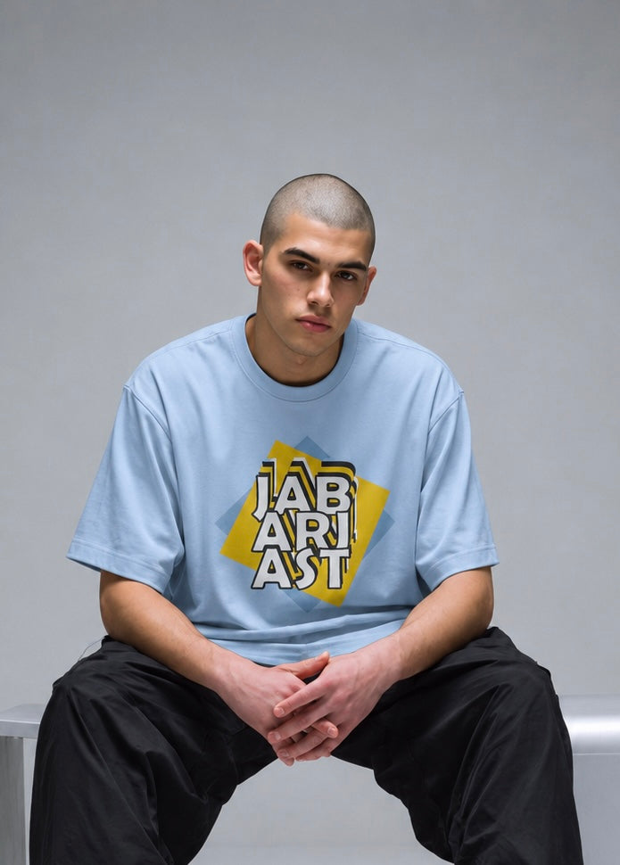 Jabarjast Oversized Fit Printed T-shirt For Men’s