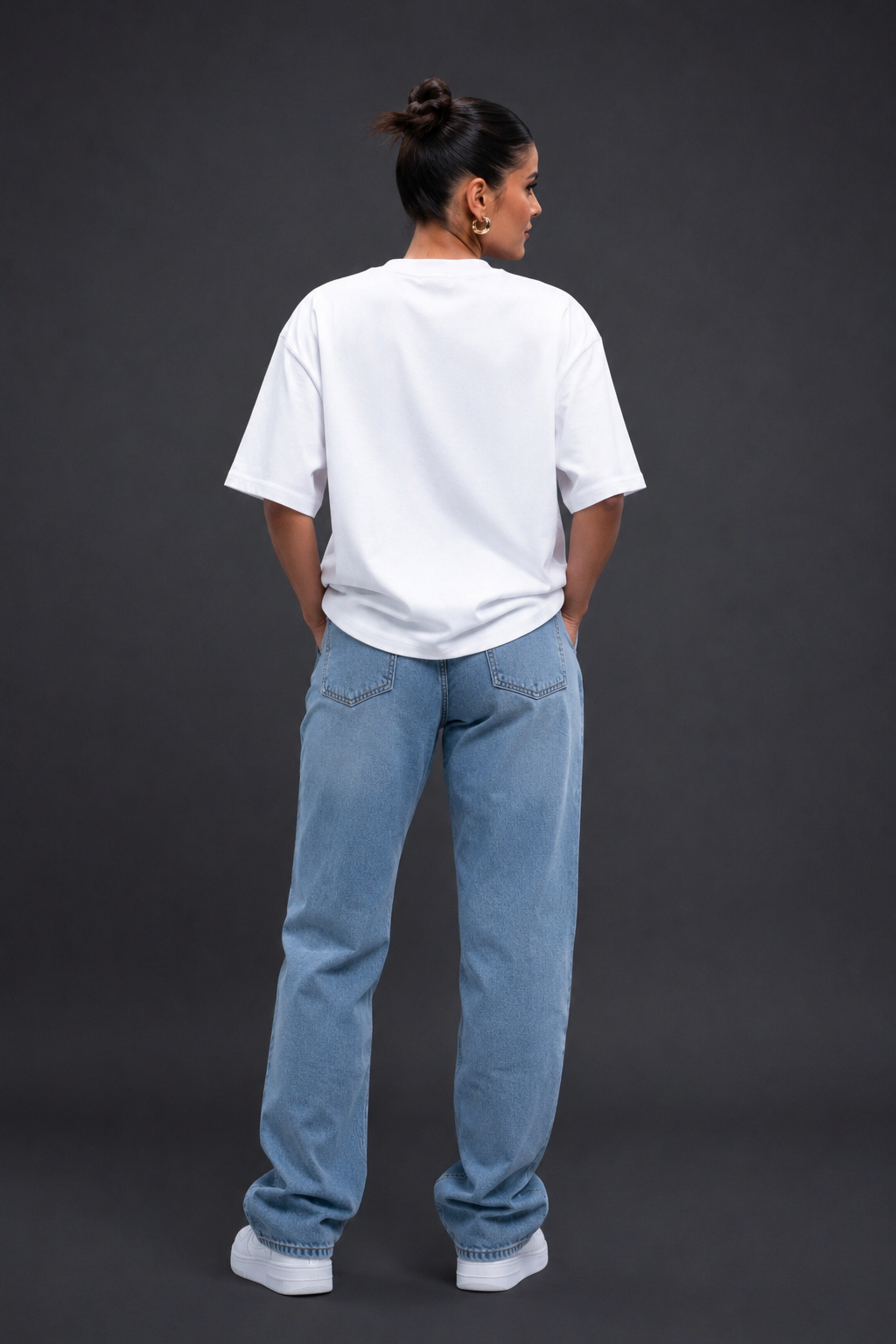 Jabarjast Oversized Fit Printed T-shirt For Women’s