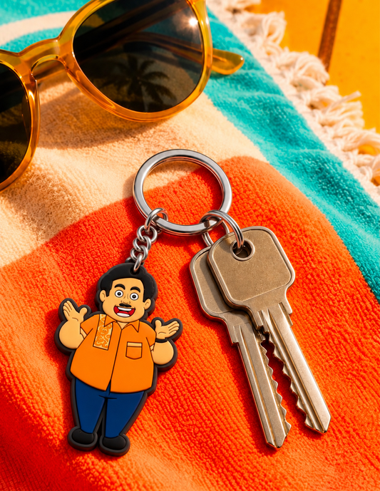 Keychain With Jethalal Artwork Single