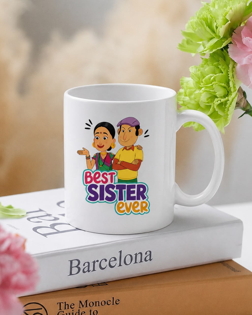 Raksha Bandhan Special - Best Sister Ever & Best Brother Ever White Ceramic Mugs