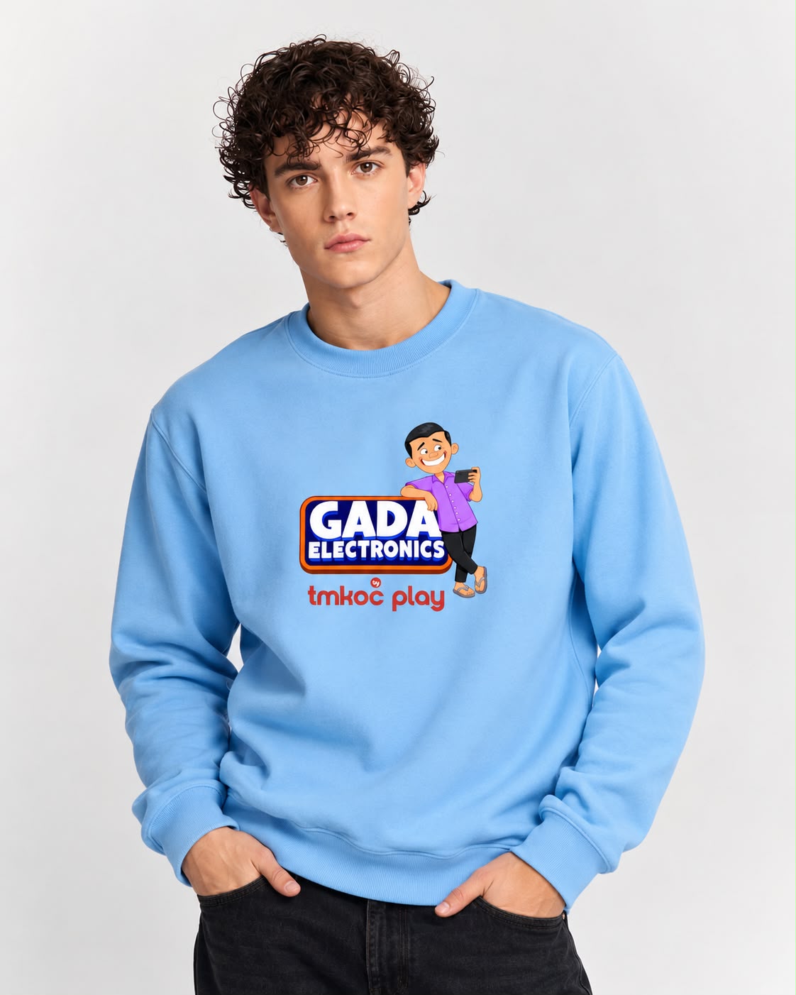 Gada Electronics Special Edition Regular Fit Printed Sweatshirt For Men’s