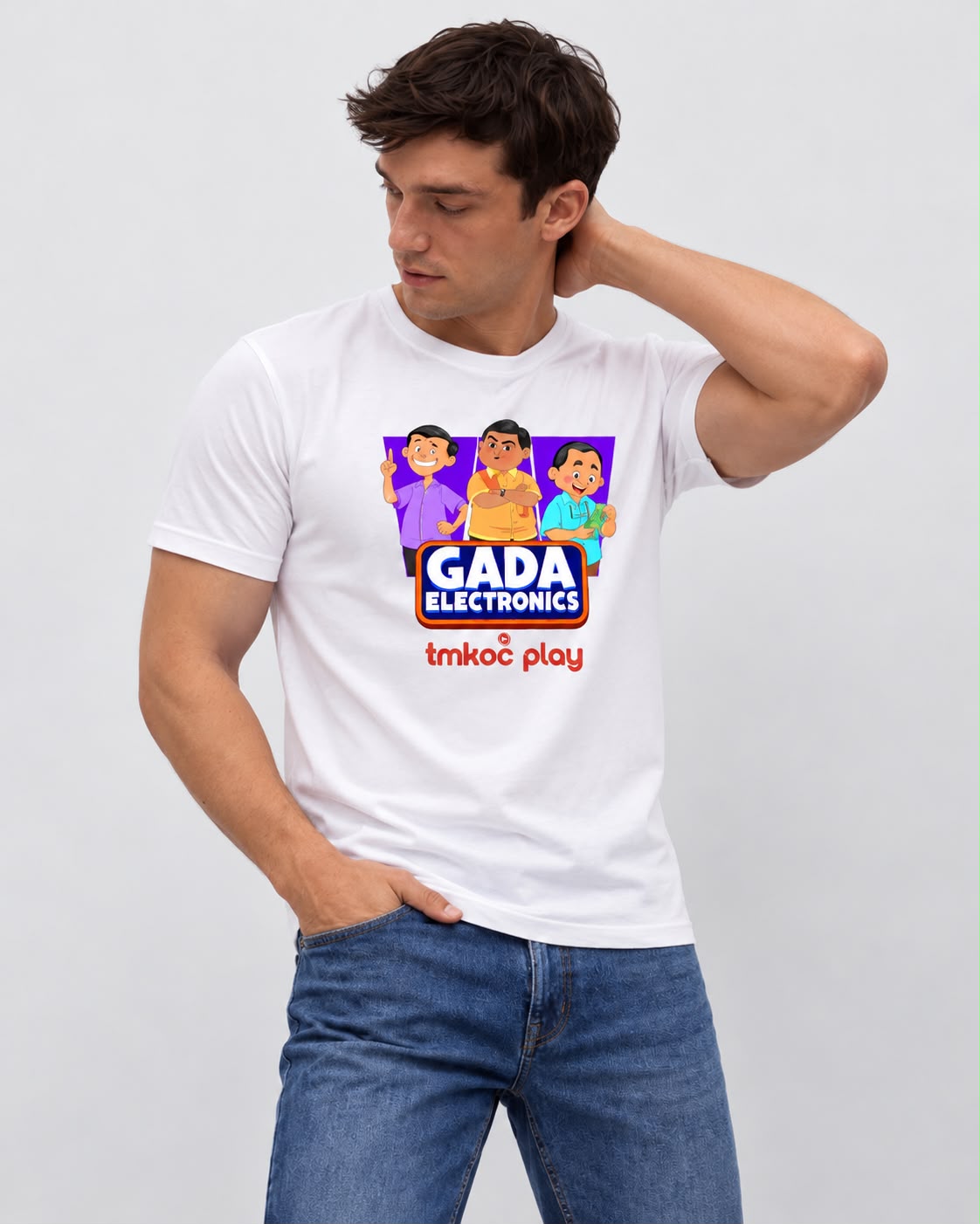 Gada Electronics Special Edition Regular Fit Printed T-shirt For Men's