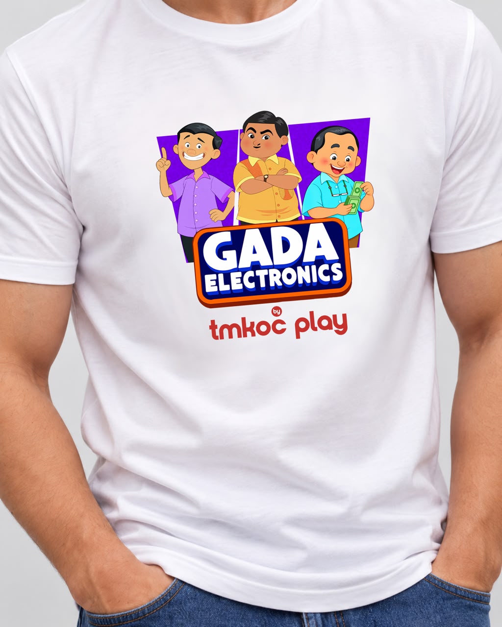 Gada Electronics Special Edition Regular Fit Printed T-shirt For Men's