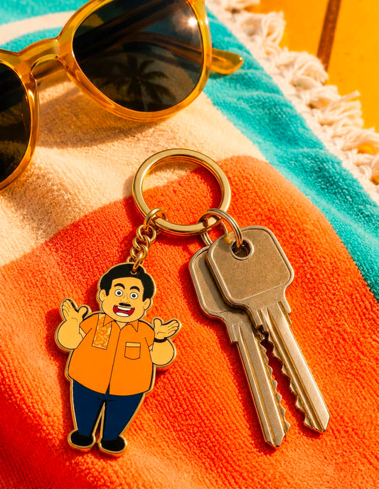 Keychain With Jethalal Artwork Single