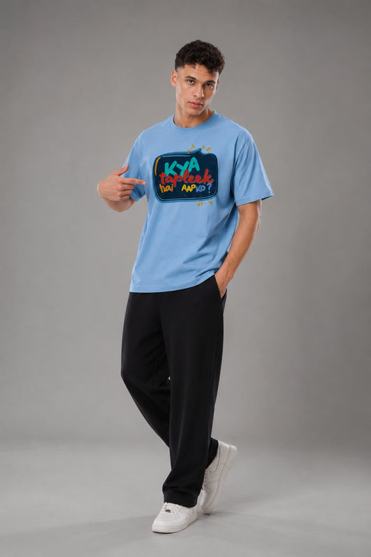 Kya Tapleek Hai Aapko Regular Fit Printed T-shirt For Men's