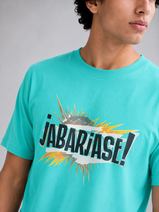 Jabarjast Regular Fit Printed T-shirt For Men's
