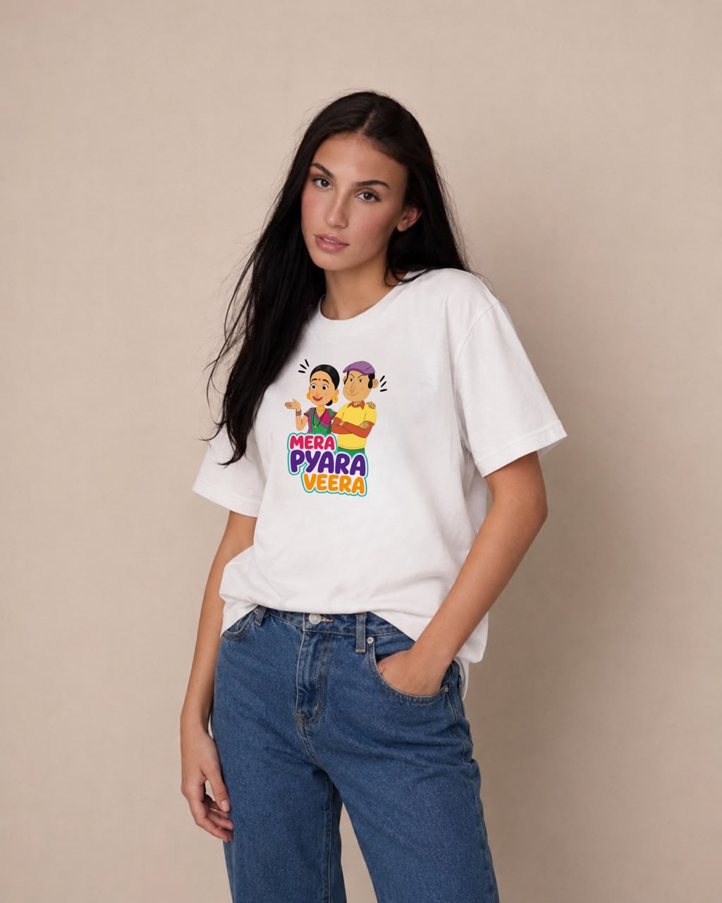Raksha Bandhan Special - Meri Pyaari Behena & Mera Pyara Veera Unisex Tshirt
