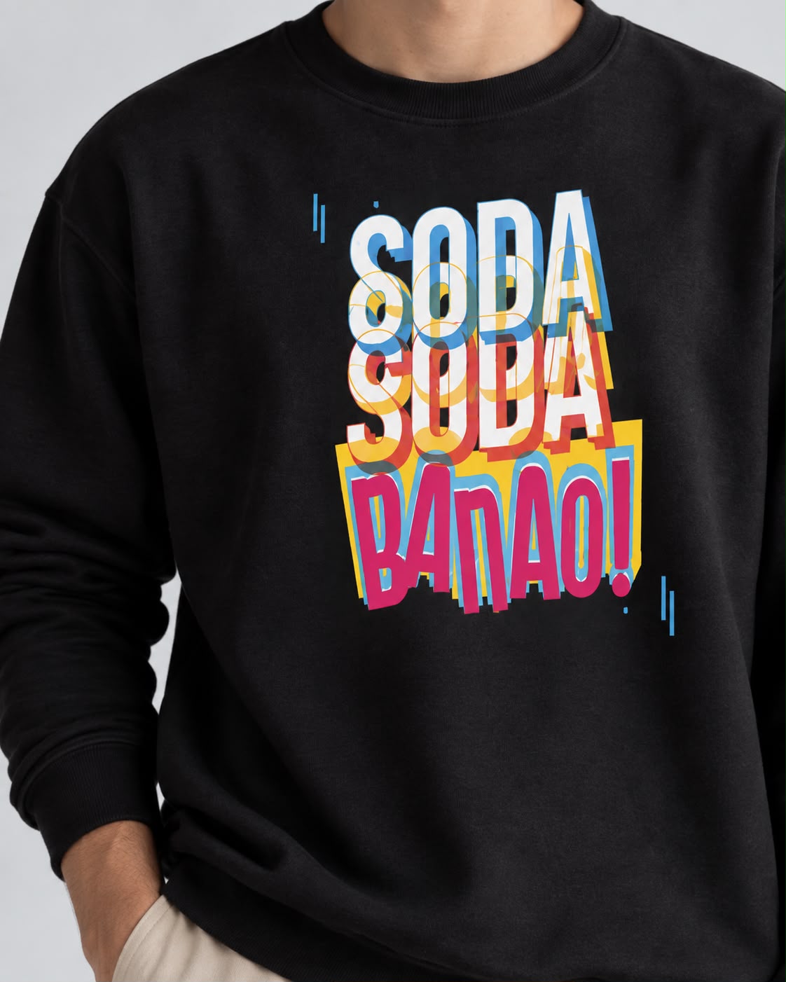Soda Soda Banao Winter Sweatshirt For Men’s