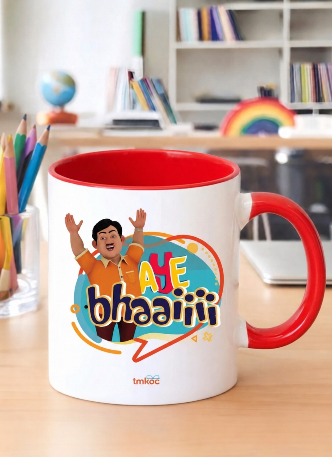Aye Bhaaiiii – TMKOC Ceramic Mug (325ml)
