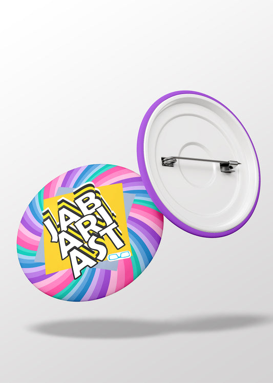 Jabarjast Button Badge